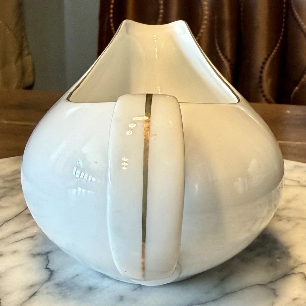 VTG 1960s 60s MCM Kaysons‎ Fine China Golden Rhapsody Gravy Boat Japan 86186